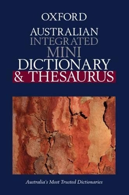 Australian Integrated Mini Dictionary and Thesaurus book