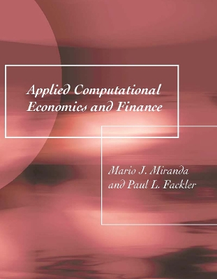 Applied Computational Economics and Finance book