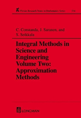 Integral Methods in Science and Engineering book