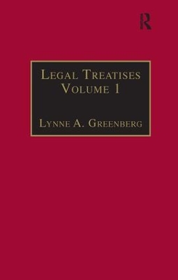 Legal Treatises by Lynne A. Greenberg