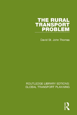 The Rural Transport Problem by David St John Thomas