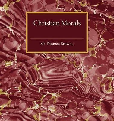 Christian Morals book