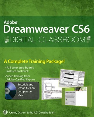 Adobe Dreamweaver CS6 Digital Classroom book