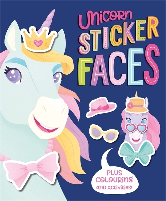 Unicorn Sticker Faces by Igloo Books