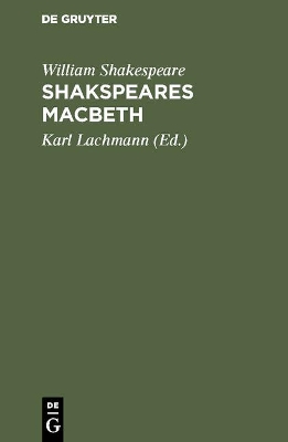 Shakspeare’s Macbeth book
