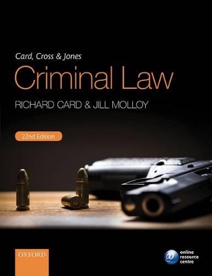 Card, Cross & Jones Criminal Law book