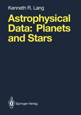 Astrophysical Data: Planets and Stars book