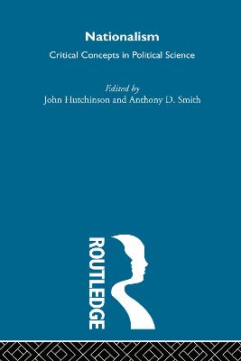 Nationalism by Anthony D. Smith