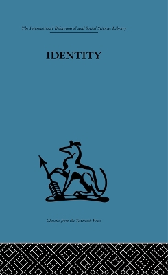Identity: Mental health and value systems by Kenneth Soddy