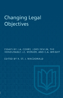 Changing Legal Objectives book