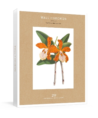 Wall of Orchids: 20 Rare Botanical Prints to Frame book