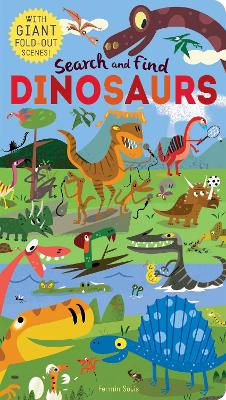 Search and Find: Dinosaurs book
