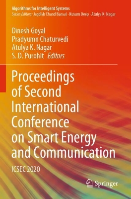 Proceedings of Second International Conference on Smart Energy and Communication: ICSEC 2020 book