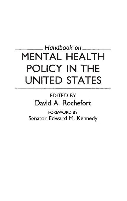 Handbook on Mental Health Policy in the United States book
