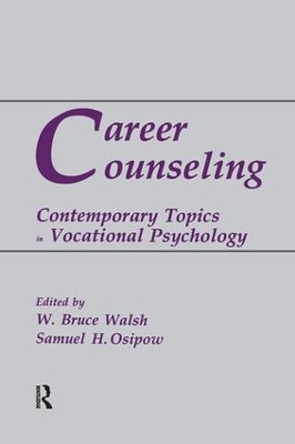Career Counseling by W. Bruce Walsh