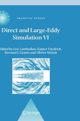 Direct and Large-Eddy Simulation VI by Bernard J. Geurts