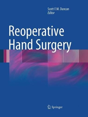 Reoperative Hand Surgery book