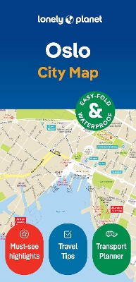 Lonely Planet Oslo City Map book