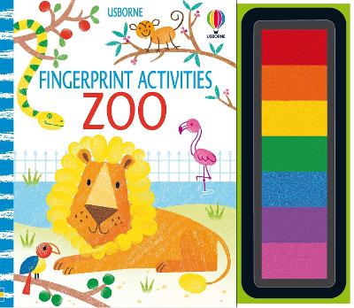Fingerprint Activities Zoo book