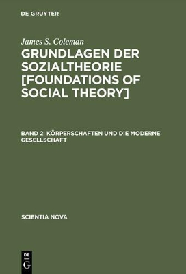 Körperschaften Und Die Moderne Gesellschaft book