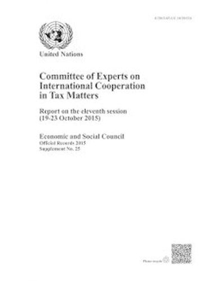 Committee of Experts on International Cooperation in Tax Matters book