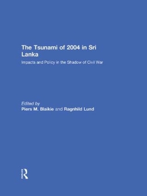 Tsunami of 2004 in Sri Lanka book
