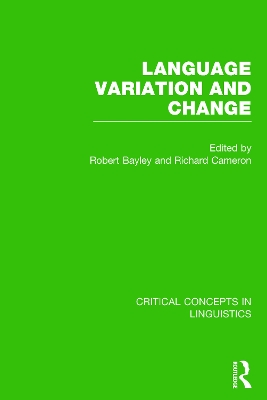 Language Variation and Change by Robert Bayley