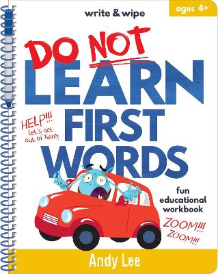Write & Wipe - Do Not Learn First Words book