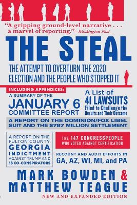 The Steal: The Attempt to Overturn the 2020 Election and the People Who Stopped It book