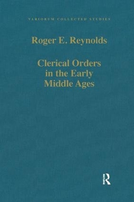 Clerical Orders in the Early Middle Ages book
