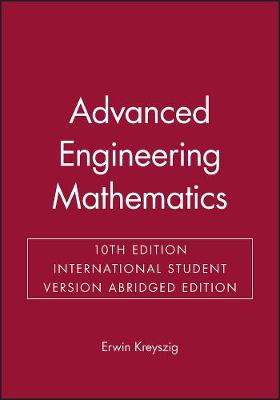 Advanced Engineering Mathematics by Erwin Kreyszig