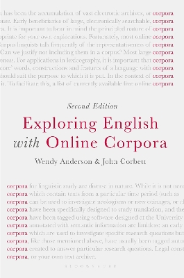 Exploring English with Online Corpora by Wendy Anderson