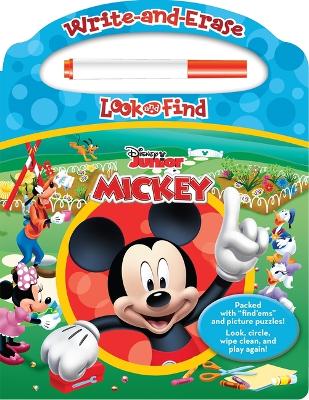 Mickey Mouse Write and Erase Look and Find book