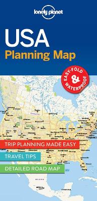 Lonely Planet USA Planning Map book