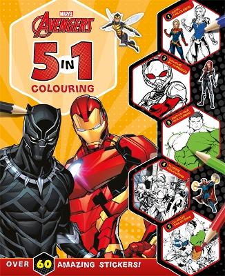 Marvel Avengers: 5 in 1 Colouring by Marvel Entertainment International Ltd