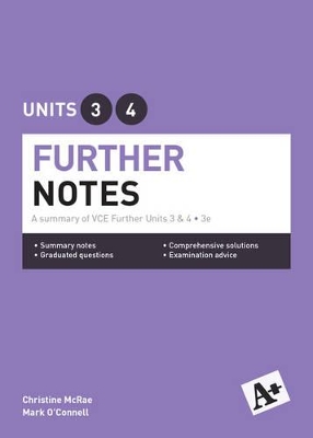 A+ Further Mathematics Notes VCE Units 3 & 4 book