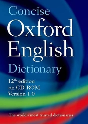 Concise Oxford English Dictionary: CD-ROM edition, Windows/Mac Individual User Version 1.0 by Oxford Languages