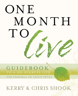 One Month to Live Guidebook book