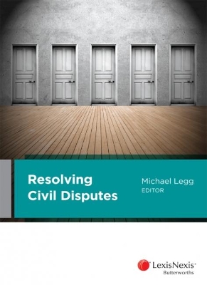 Resolving Civil Disputes book