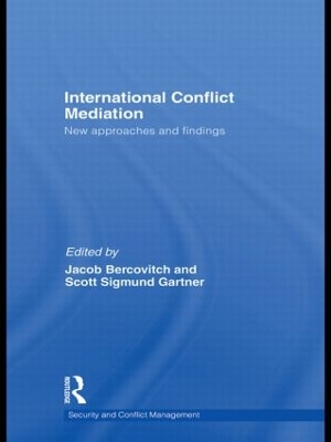 International Conflict Mediation by Jacob Bercovitch