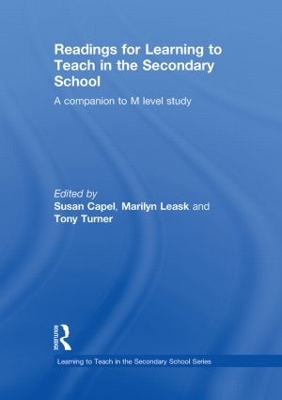 Readings for Learning to Teach in the Secondary School book