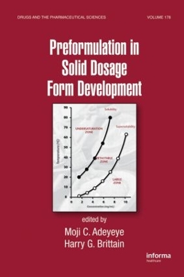 Preformulation in Solid Dosage Form Development book