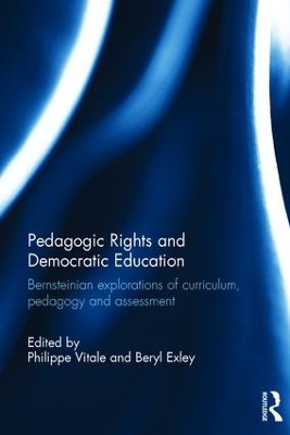 Pedagogic Rights and Democratic Education book