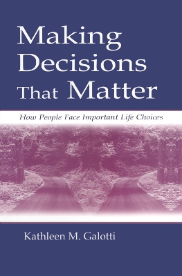 Making Decisions That Matter book
