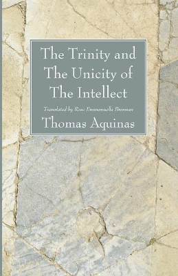 Trinity and the Unicity of the Intellect book