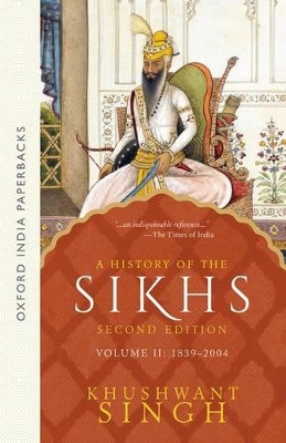 History of the Sikhs (Second Edition) book