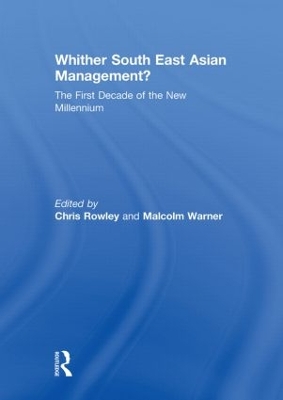 Whither South East Asian Management? book