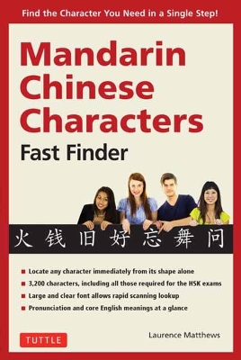 Mandarin Chinese Characters Fast Finder book