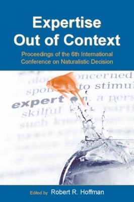 Expertise Out of Context by Robert R. Hoffman