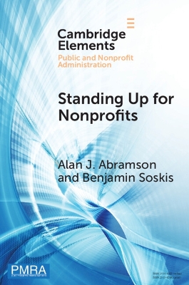 Standing Up for Nonprofits: Advocacy on Federal, Sector-wide Issues book